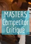 MASTERS Personal Competitor Critique @ WCSParty
